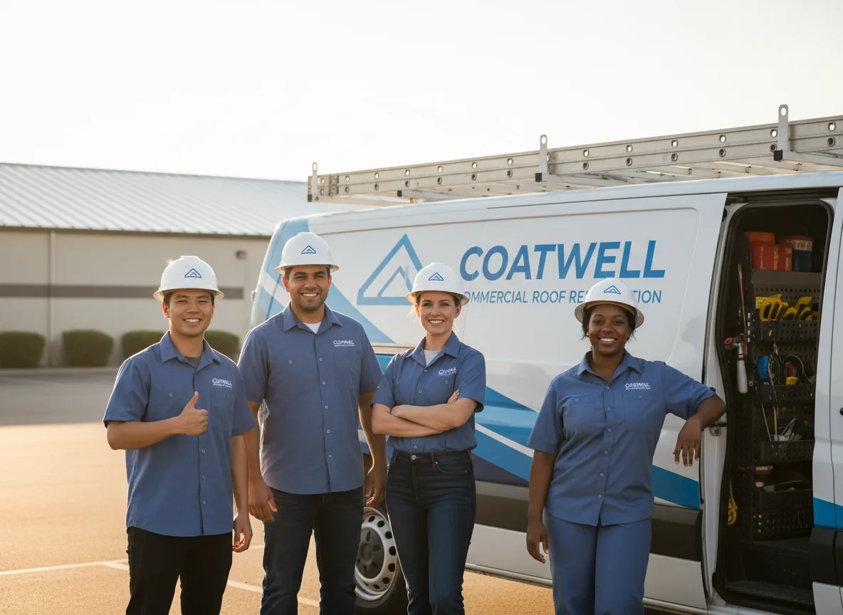 Commercial roof coating company in Brilliant, OH